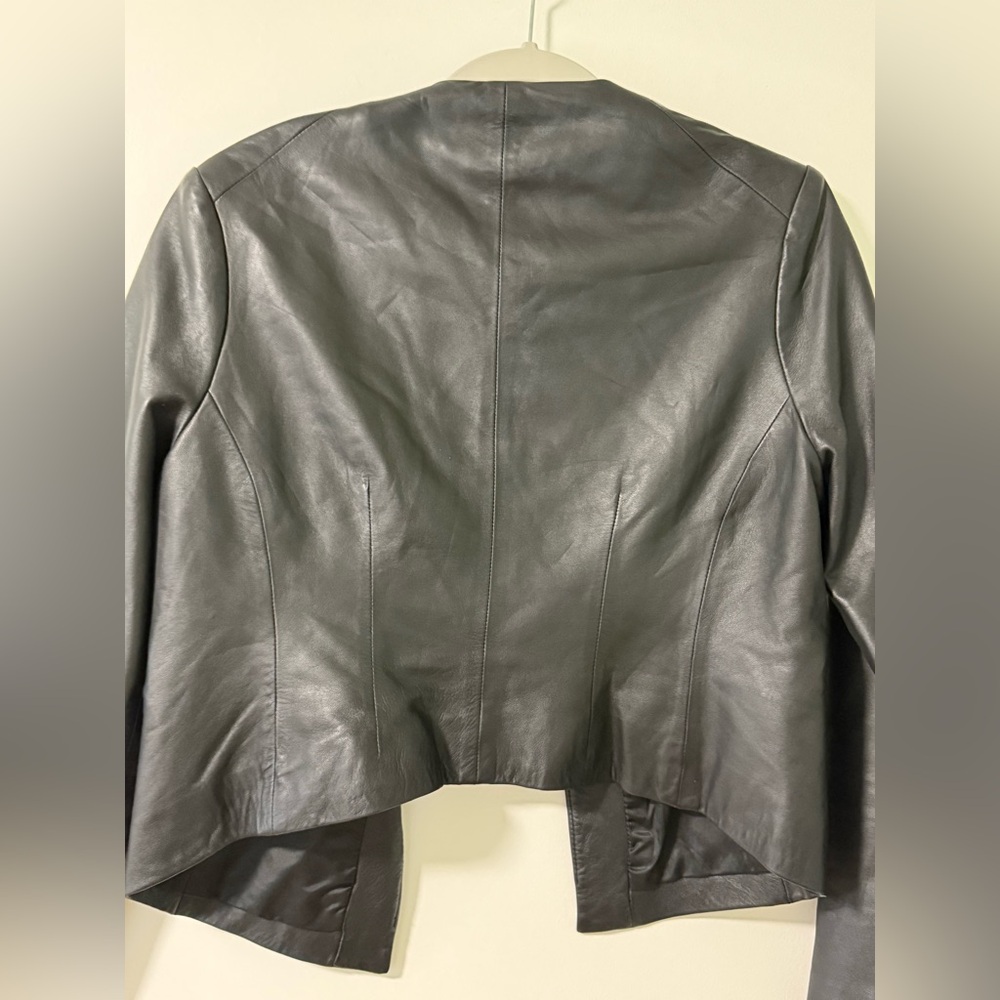 Joe’s Collection Lamb Leather Black Jacket Size S - Picture 12 of 15